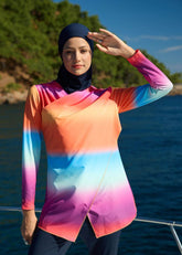 Renk Cümbüşü Tesettür Mayo Üstü